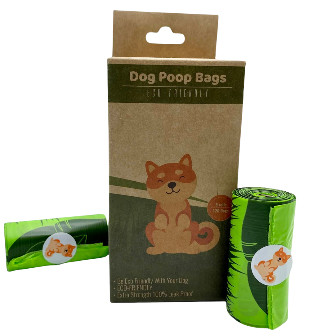 120 Biodegradable Poop Bags